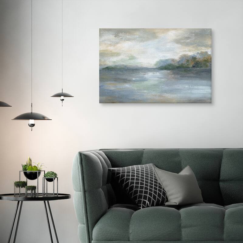 Blue Ethereal by Nan Canvas Art Print