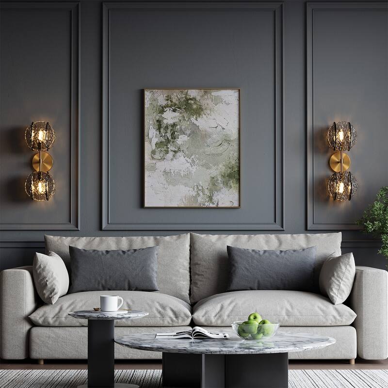 2-Light Modern Wall Sconce - N/A