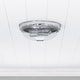 preview thumbnail 21 of 33, Prominence Home Madalyn, Flushmount Light Fixture Brushed Nickel Clear Glass