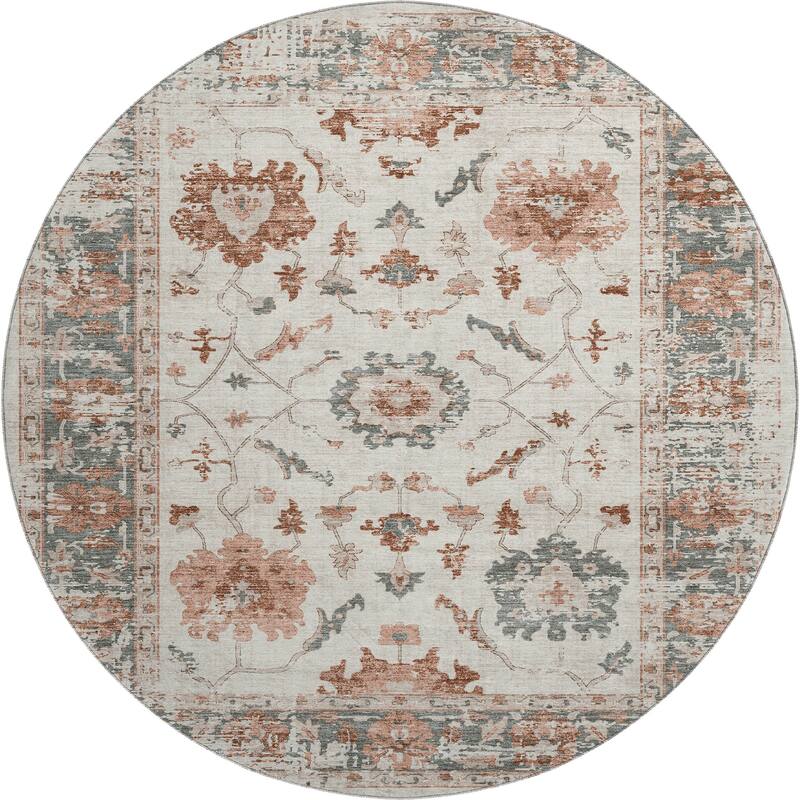 Premium Washable Super Soft Vintage Traditional Mayfield Rug