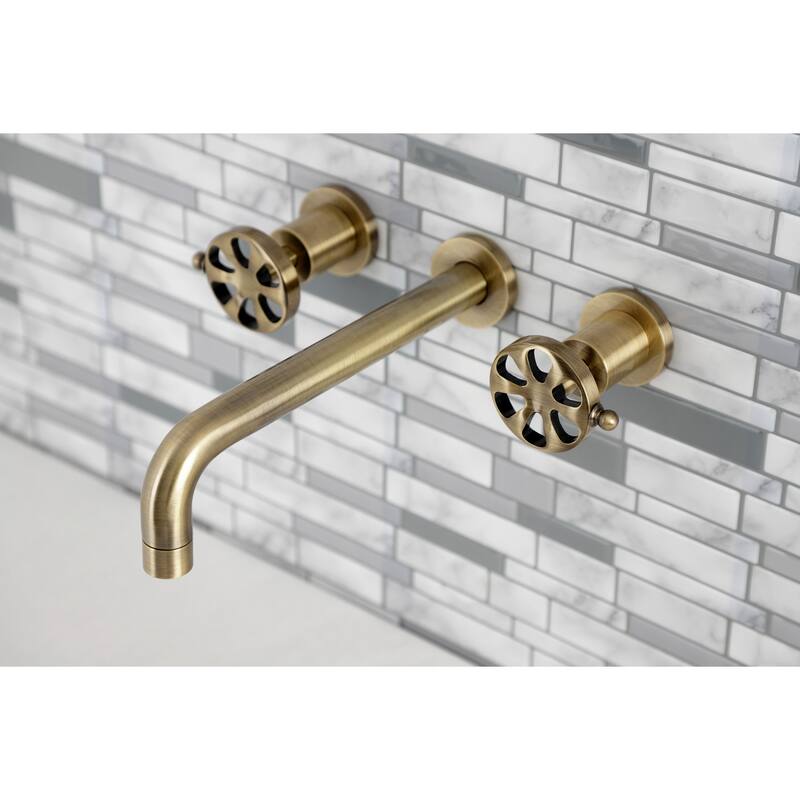 Belknap 3-Hole Wall Mount Roman Tub Faucet