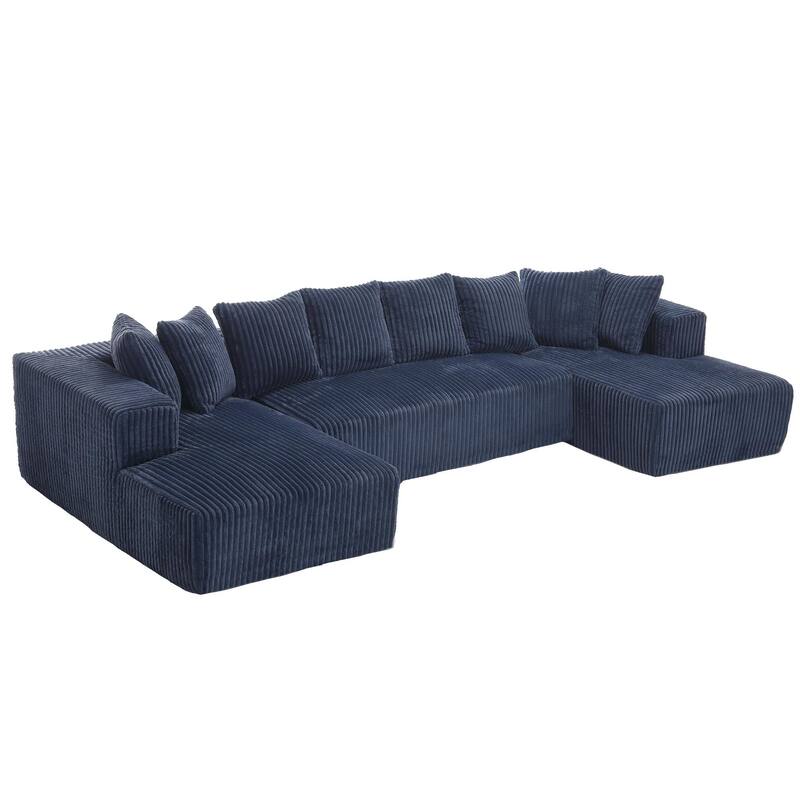 Modular Sectional Couch U-shaped sofa Chaise Lounge