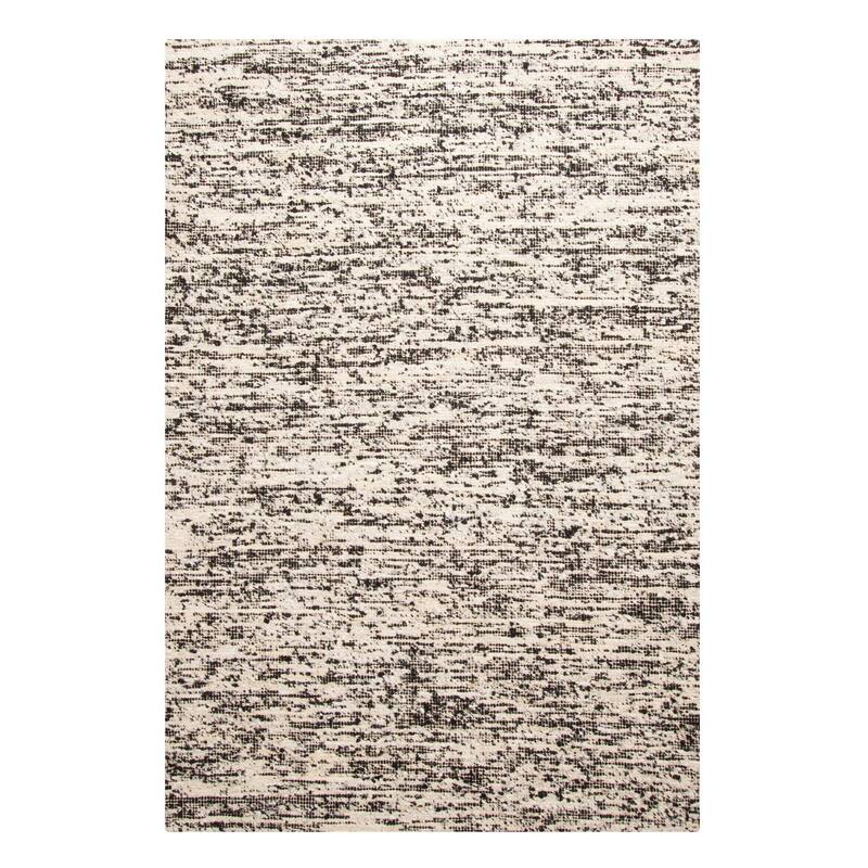 ECARPETGALLERY Braid weave Sienna Cream Wool Rug - 6'1 x 8'10