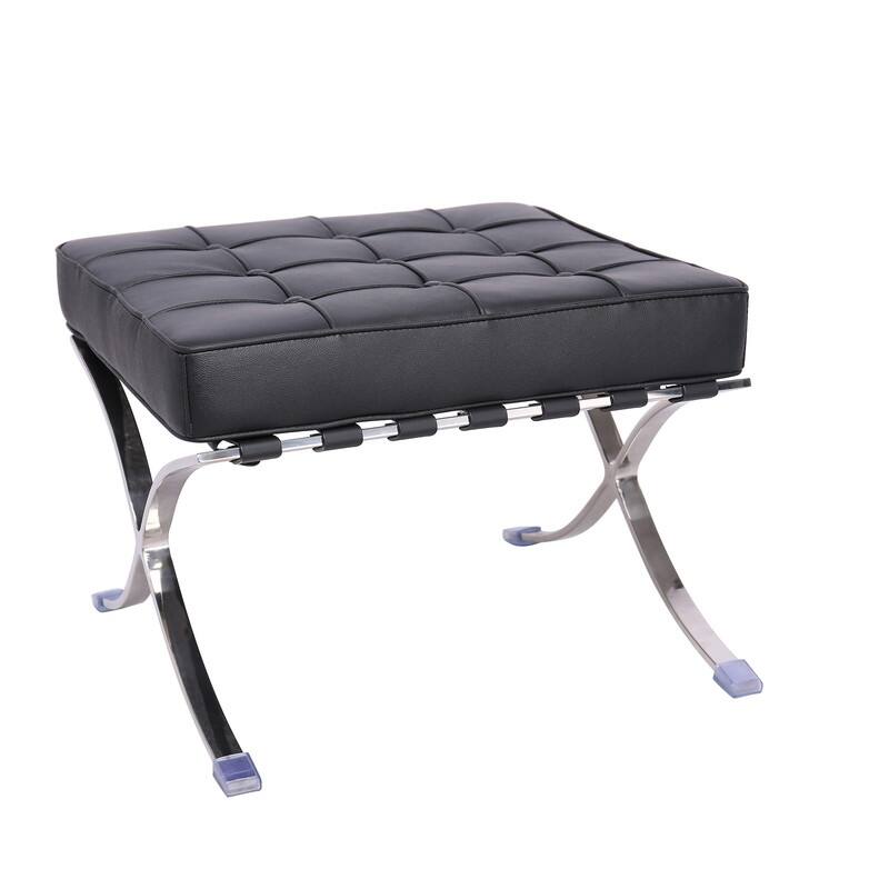 Momei Modern Leather Ottoman Foot Rest