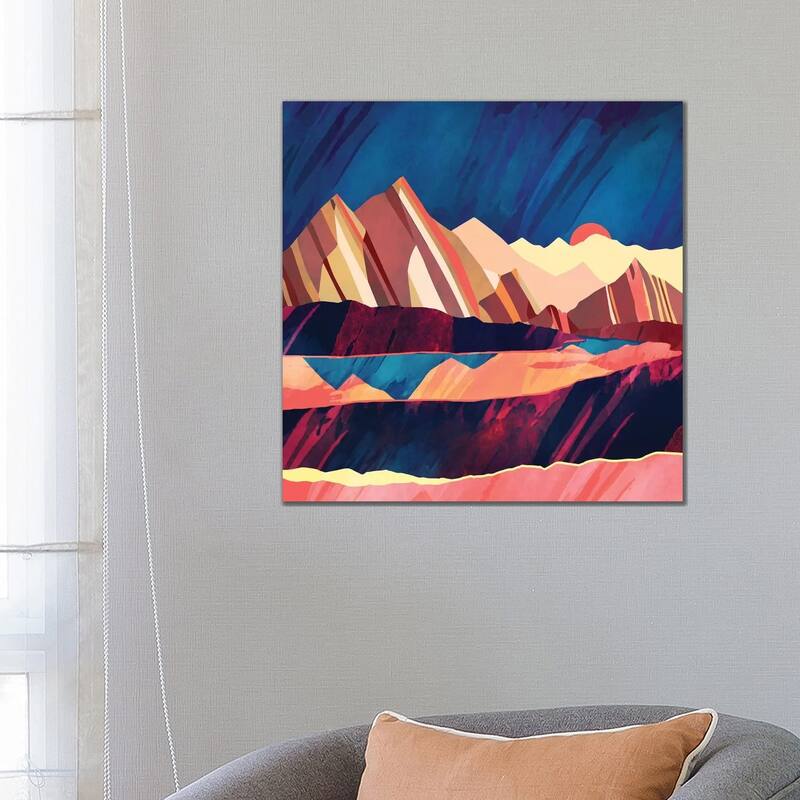 iCanvas "Desert Valley" by SpaceFrog Designs Canvas Print - 26x26x1.5