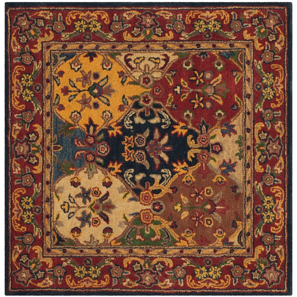 SAFAVIEH Handmade Heritage Reptilian Traditional Oriental Wool Rug