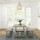 preview thumbnail 12 of 33, Farmhouse 72-inch Rectangle Dining Table Set with Benches
