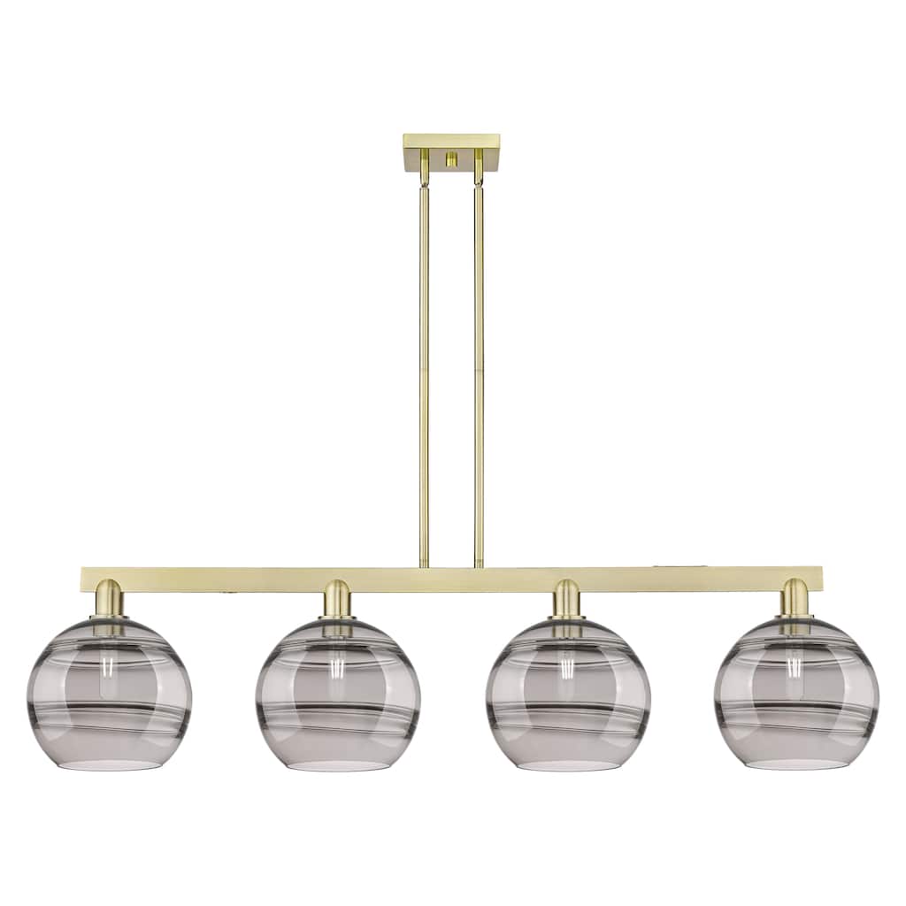 Innovations Lighting Endless Possibilities Arcadia - Rochester - 4 Light 53" Stem Hung Island Light