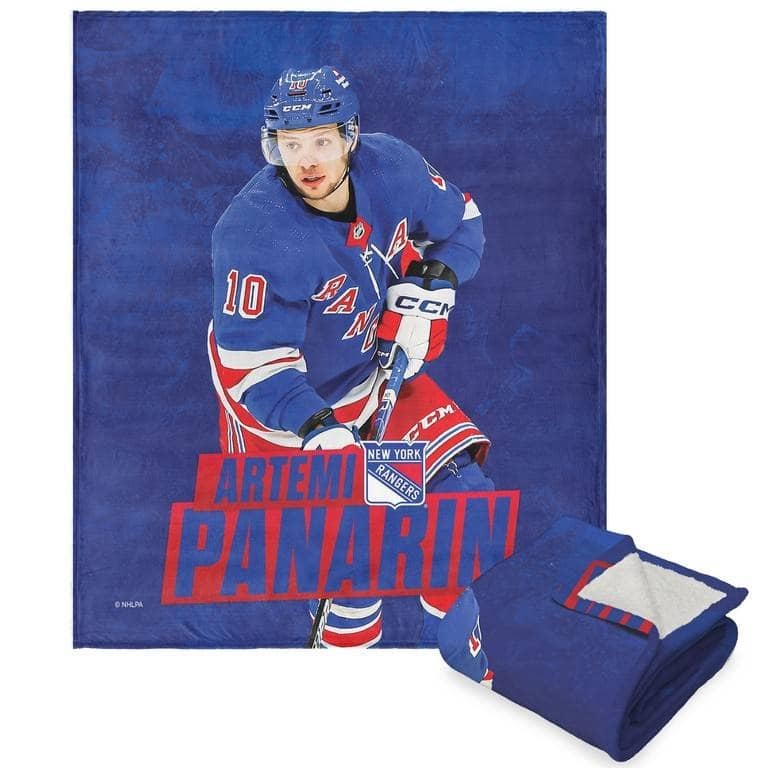 NHL Player Silk Touch Sherpa Throw Blanket