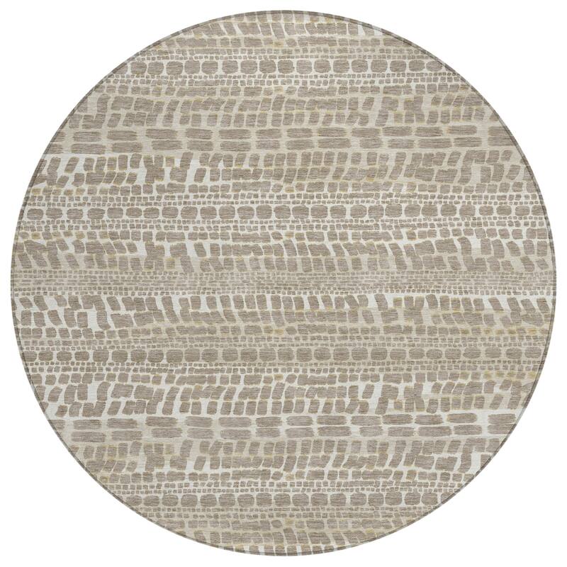 Machine Washable Indoor/ Outdoor Modern Winfield Chantille Rug