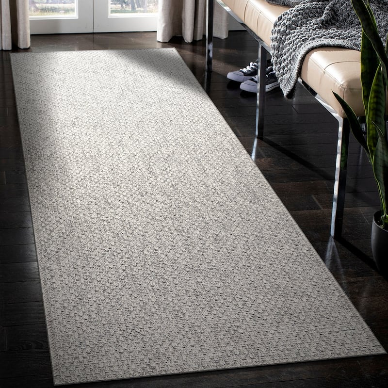 VILLADECOR Easy Jute Indoor Outdoor Weaving Area Rug