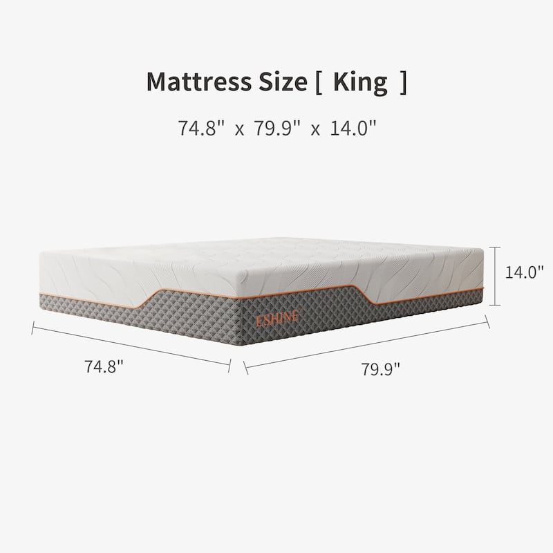 ESHINE Adjustable Bed Frame, with Massage
