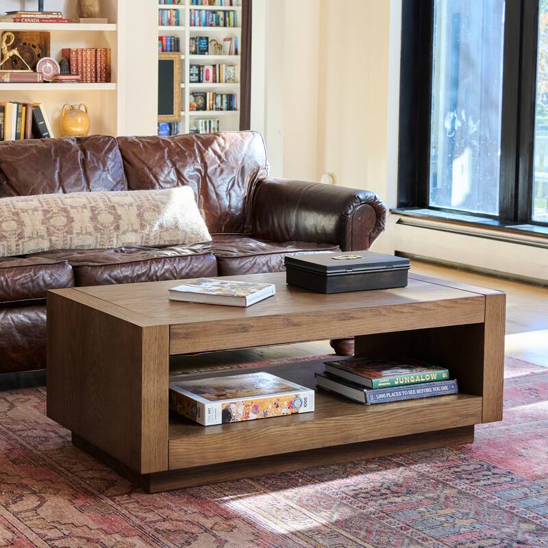 Maven Lane Artemis Contemporary Wooden Coffee Table
