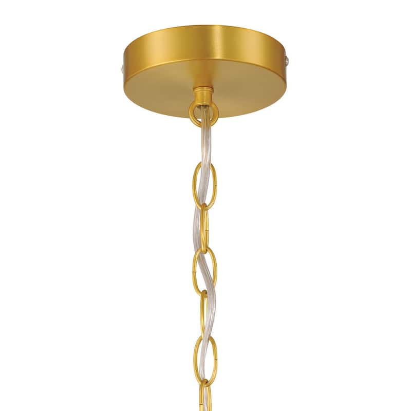 Scalloped Rattan Pendant Lighting