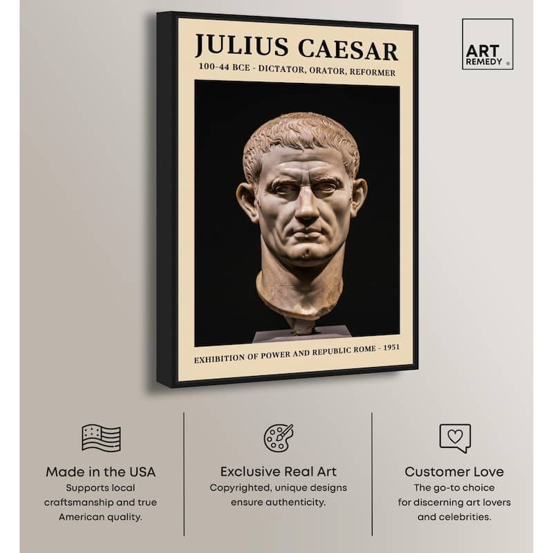 Roman Leader Canvas by Art Remedy