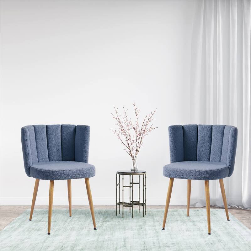 Upholstered Accent Chair Dining Chair Set of 2