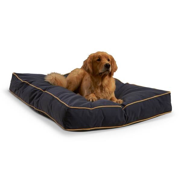 slide 13 of 14, Happy Hounds Busby Denim Blue Dog Bed Large