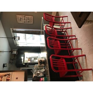 Porch & Den Stoneford 24-inch Metal Stool