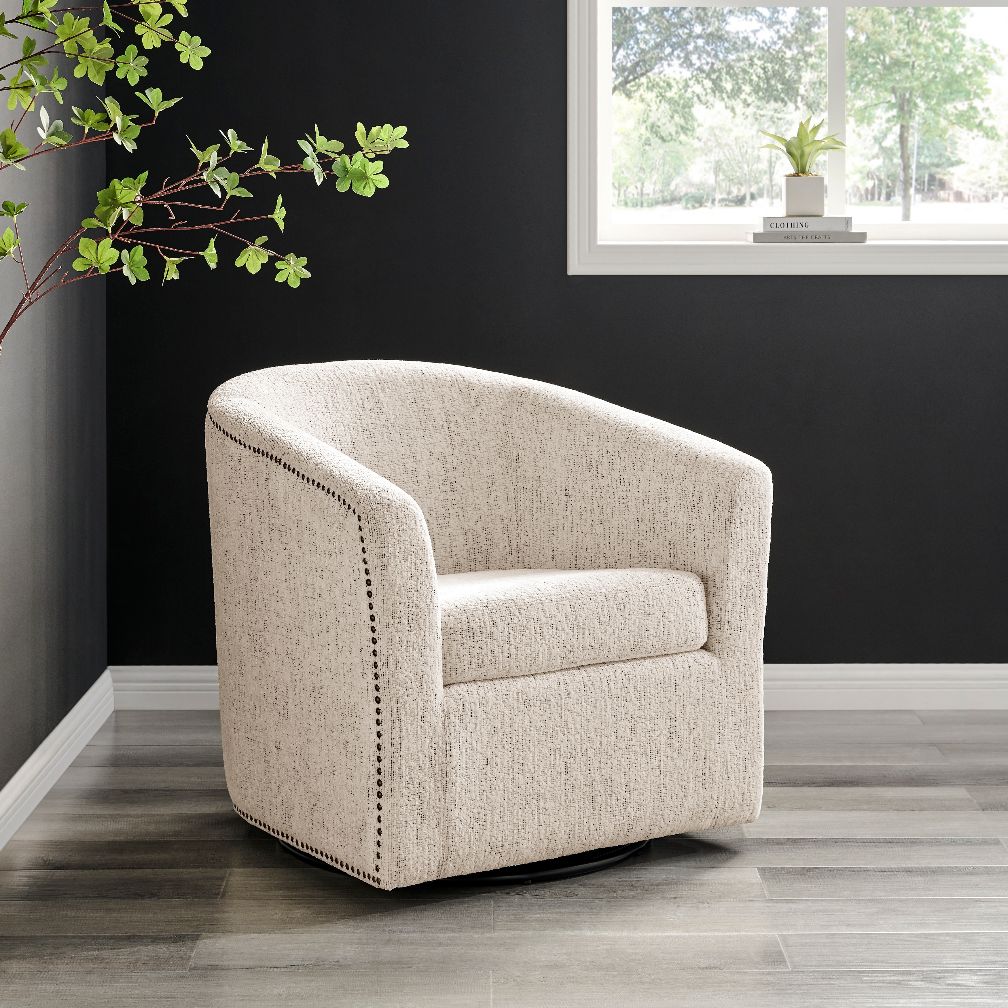 Ernest swivel best sale armchair