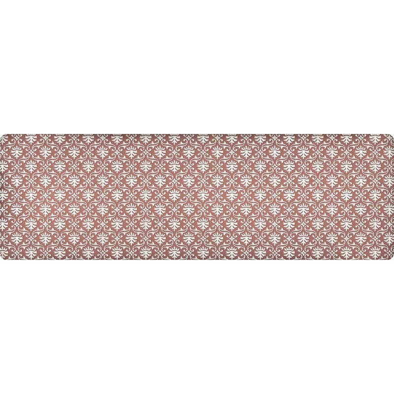 FloorPops Ledsworth Terracotta Anti-Fatigue Comfort Long Mat - 20 x 60