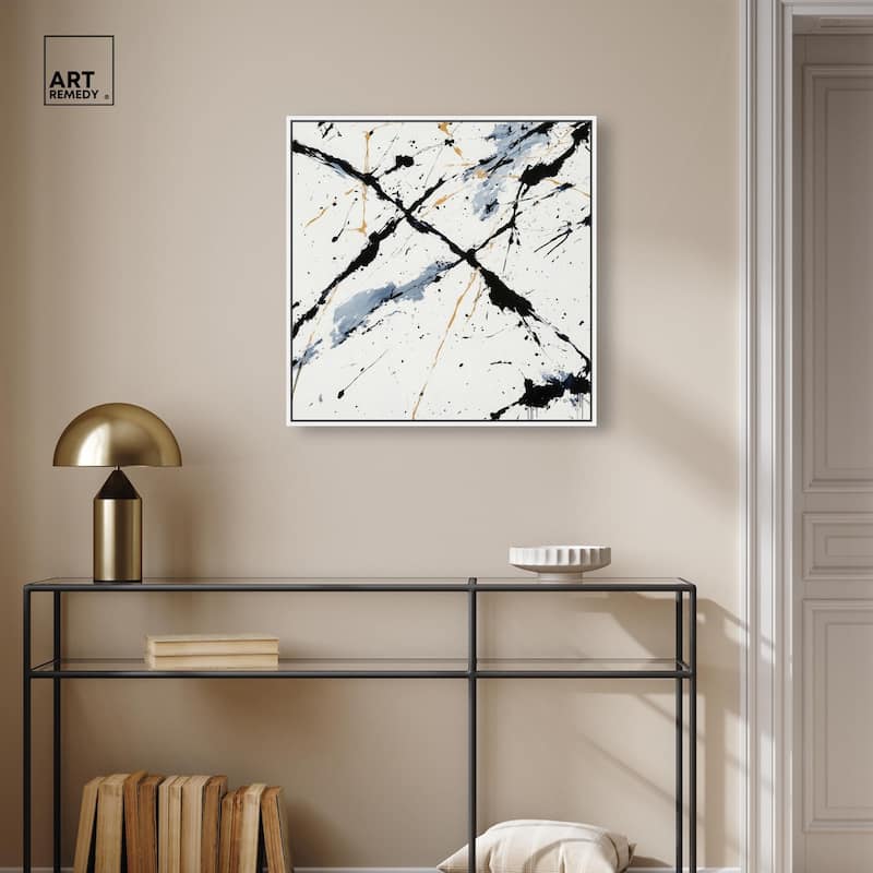 Splintered Impact II Canvas by Art Remedy