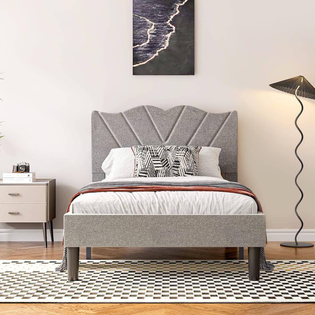 Upholstered Platm Bed