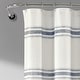 preview thumbnail 13 of 43, Lush Decor Farmhouse Stripe Shower Curtain