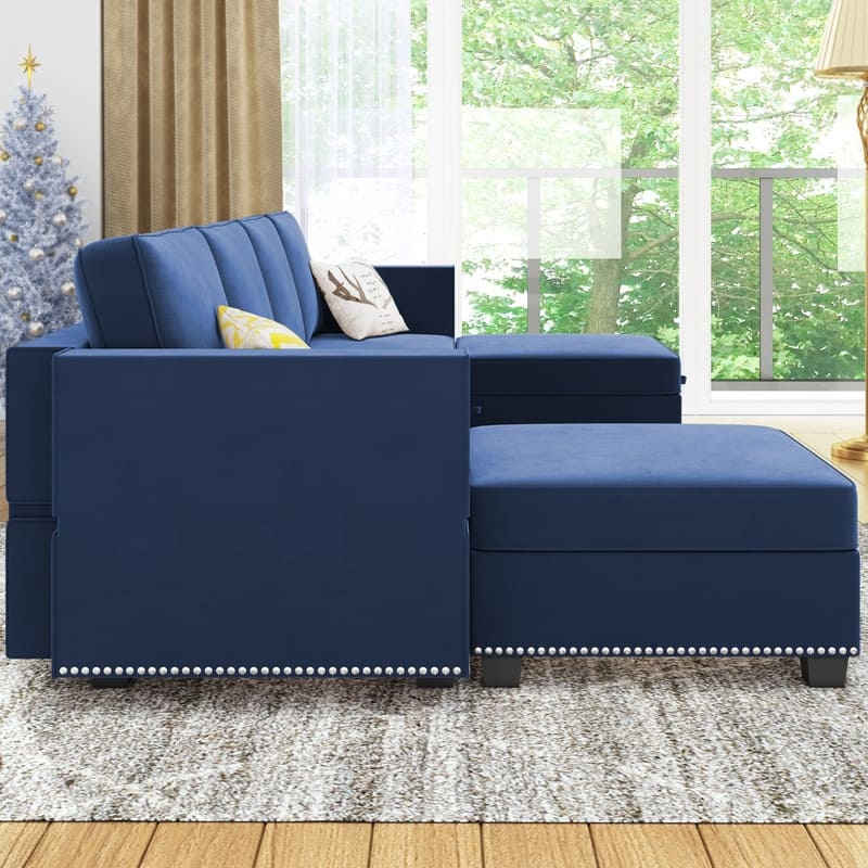 Mixoy 6-Seater Transferable Position Free Combination Sectional Sofa with Storage