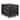 Patio 27 Gallons Wicker Storage Side Table