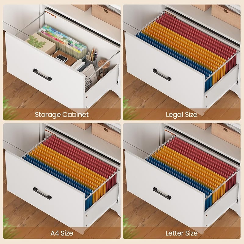 L Shaped Stand or Sit Computer Desk Adjustable Height Electric Desk Drawer Bookshelf