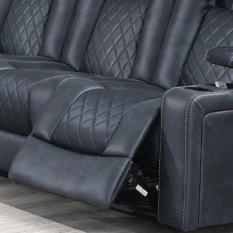 Power Sofa With Cup Holders