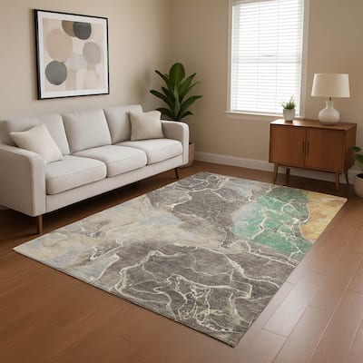 Premium Washable Super Soft Abstract Mayfield Rug