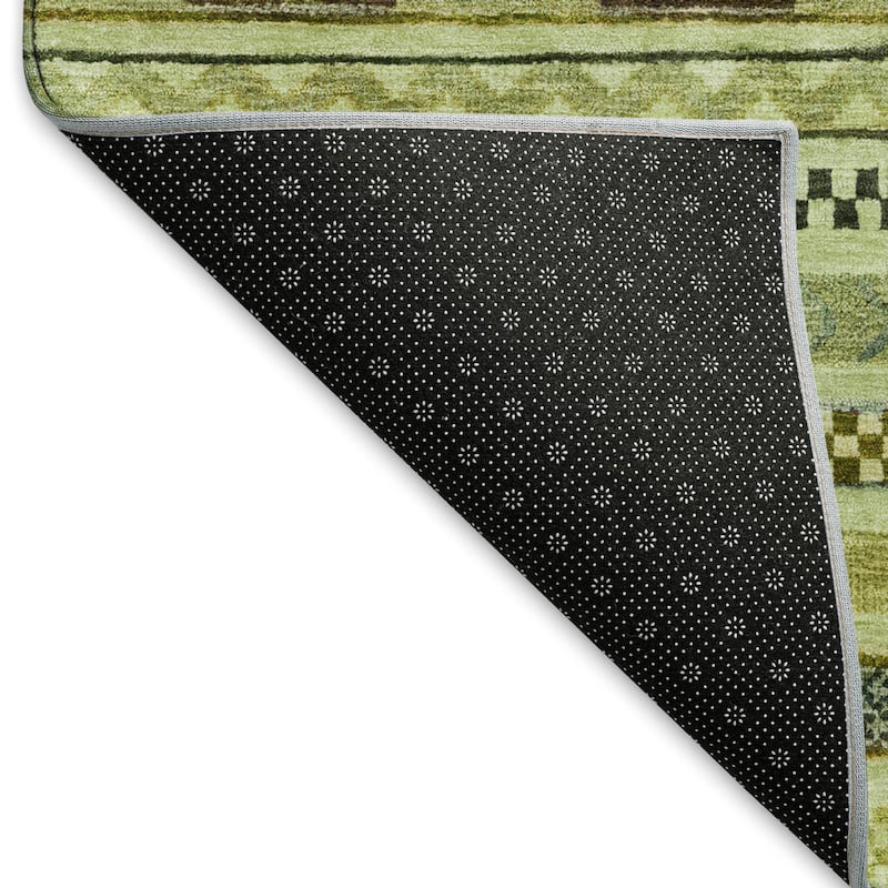 Premium Washable Super Soft Boho Stripes Mayfield Rug