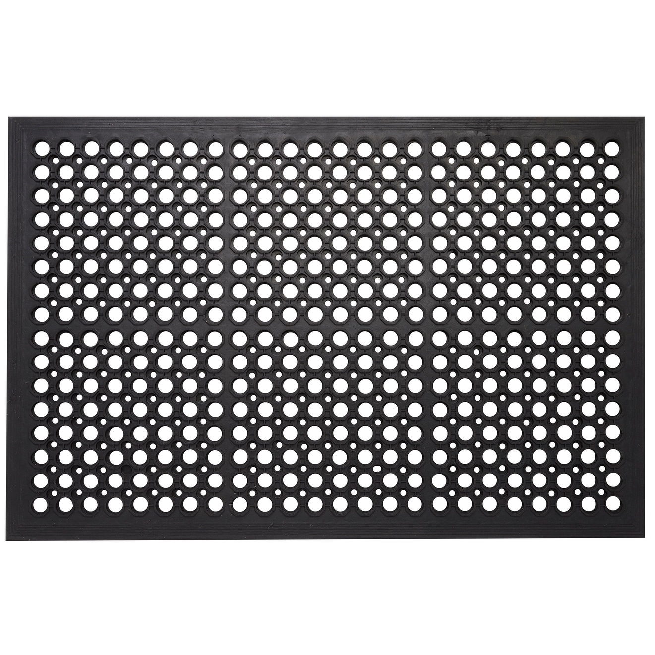 Envelor Anti Fatigue Rubber Floor Mat Non-Slip Restaurant Kitchen Mat for Floors Bar Mat Door Mat 24 x 36 Inches