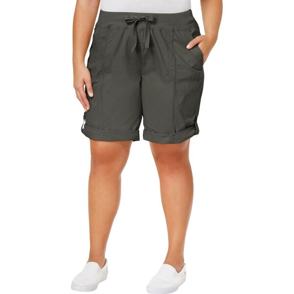 cargo shorts womens plus