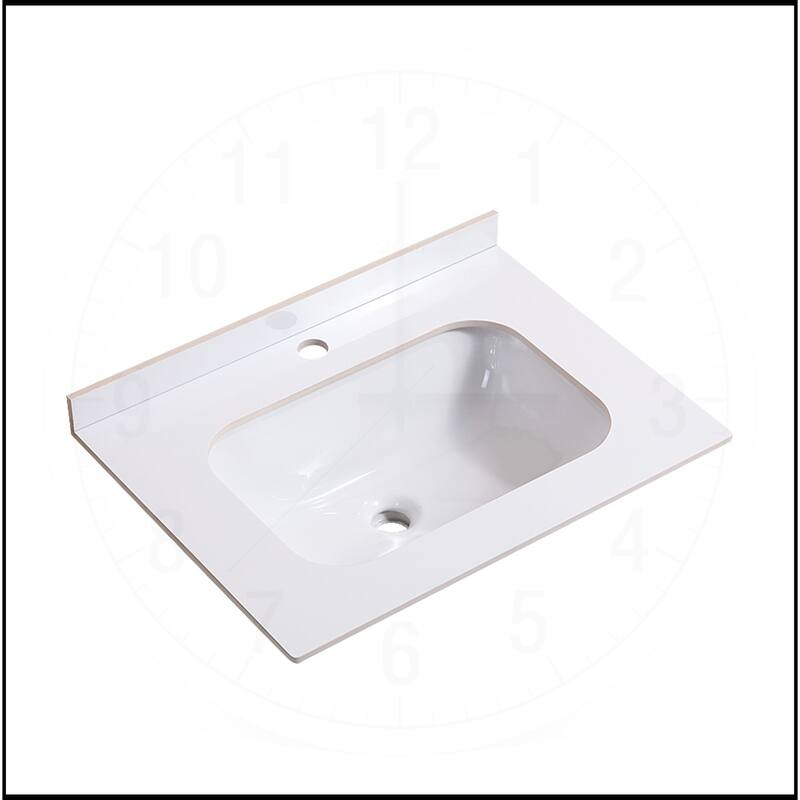 24"/30" Bathroom Vanity Ceramic Sink