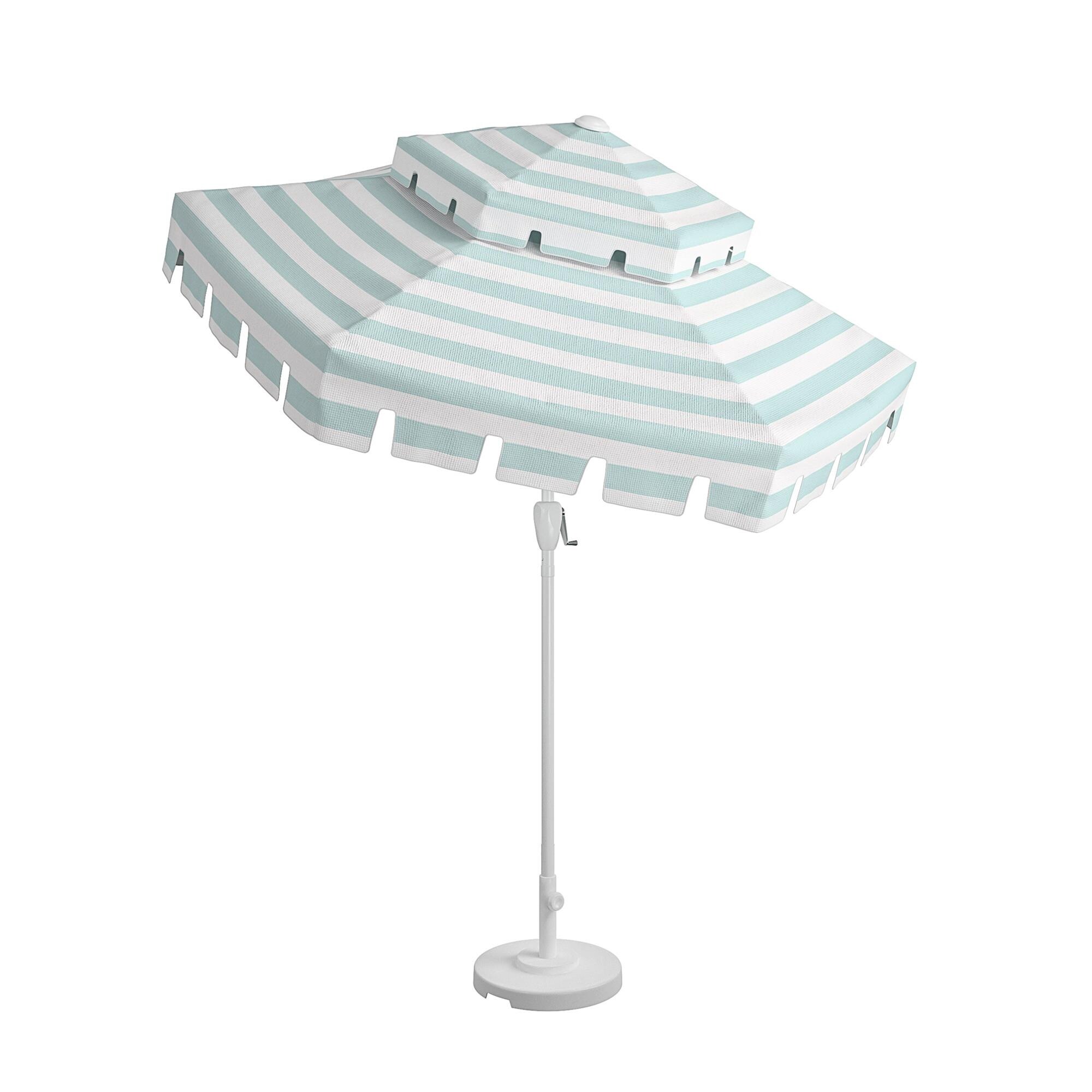 #24（umbrellaCompany） 13' Diameter Custom Saville Octagonal Umbrella | Premium Outdoor Shade