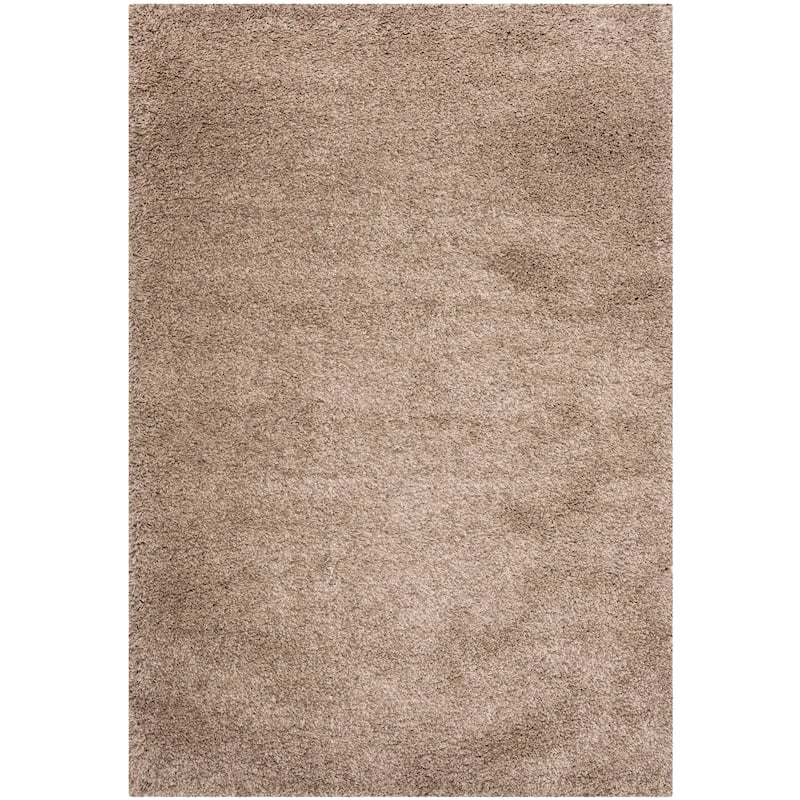 SAFAVIEH California Premium Shag Izat 2-inch Thick Area Rug - 2'3" x 5' - Taupe