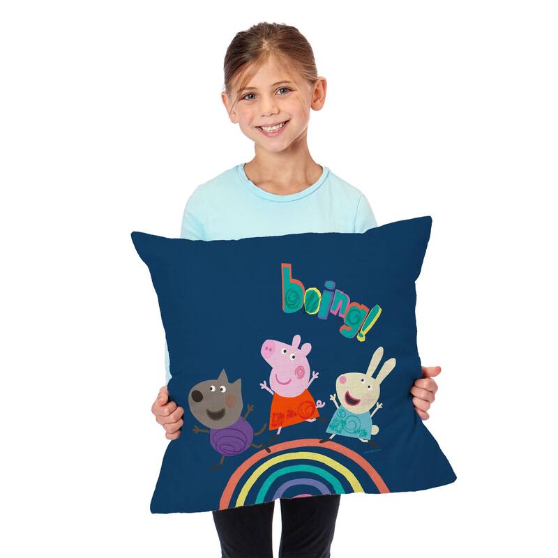 Hasbro Peppa Pig 18 Inch Throw Pillow