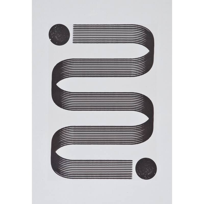 Renwil Elsie 24" Wide Wall Art, Black