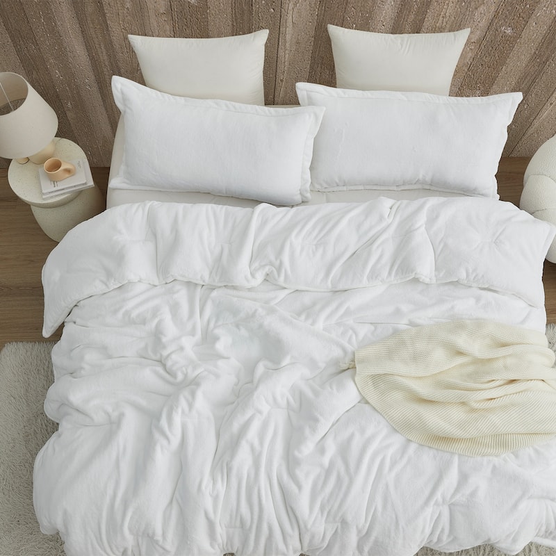 Softer than Soft® - Coma Inducer® Oversized Comforter Set - Double Plush White