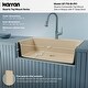 preview thumbnail 37 of 82, Karran Drop-In Quartz 33 in. 1-Hole Single Bowl Kitchen Sink Kit