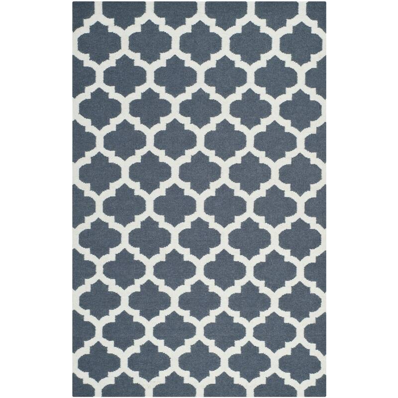 SAFAVIEH Handmade Flatweave Dhurries Bethan Modern Moroccan Wool Rug