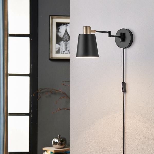 slide 2 of 27, Light Society Alexi Plug-In Wall Sconce