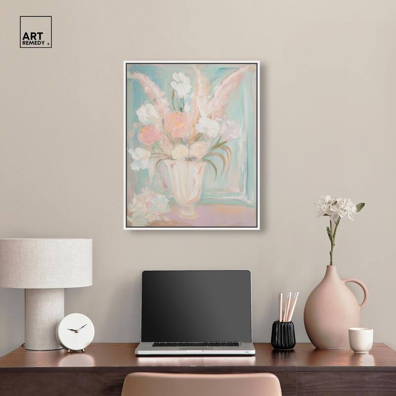 Still Life in Soft Hues II Canvas by Art Remedy