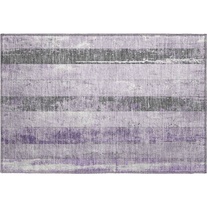 Premium Washable Super Soft Modern Stripe Mayfield Rug