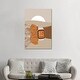 preview thumbnail 4 of 6, iCanvas "Always Choose Happiness" by Tysee Ciage Canvas Print 48x32x1.5