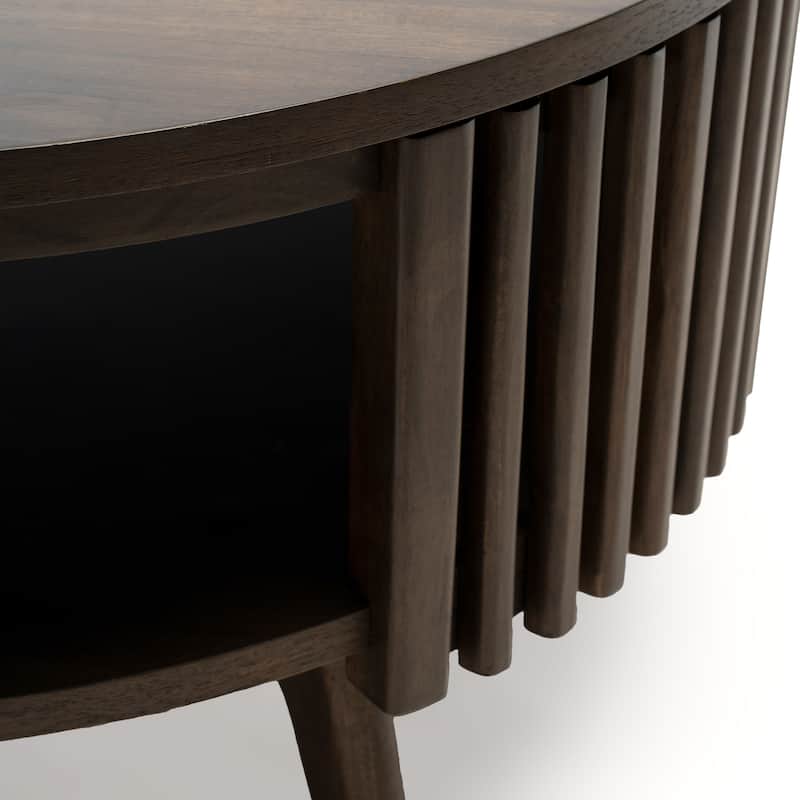 Studio London Sierra Mid Century Modern Coffee Table with Storage