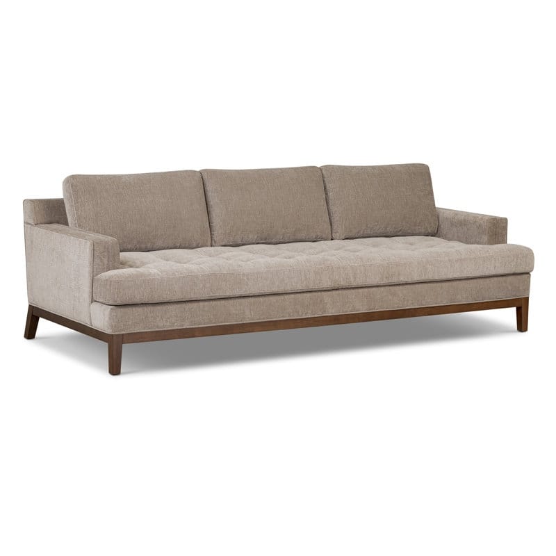 Poly & Bark Vernon 99" Sofa in Taupe Brown - Taupe Brown
