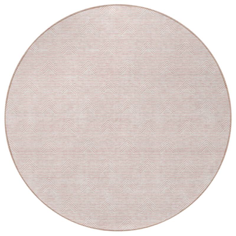 HomeRoots Geometric Transitional Rectangle Outdoor Rug